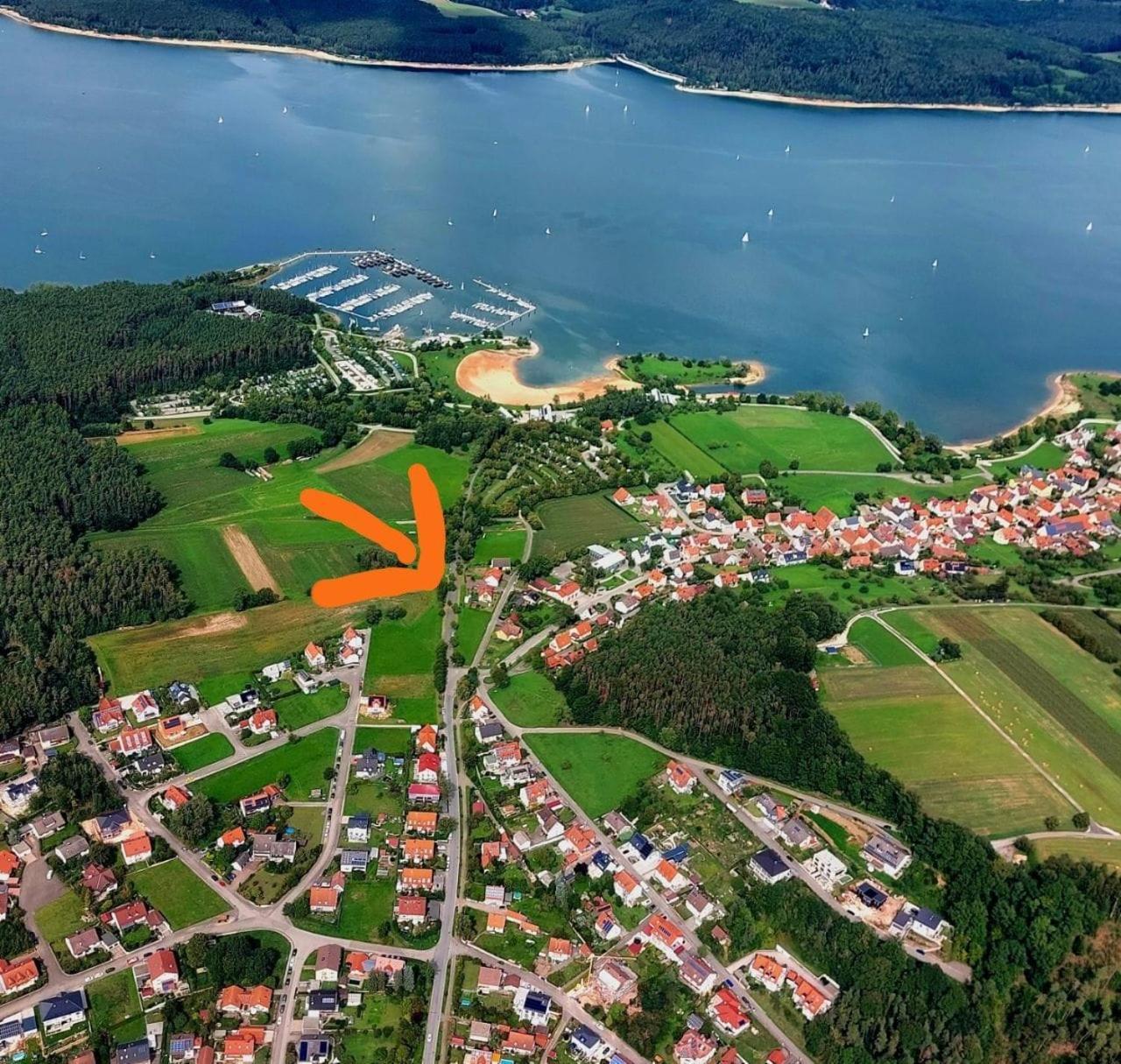 Ferienwohnung Brombachsee Ankerplatz Mit Sauna Bei Juliane Und Klaus 플라인펠트 외부 사진