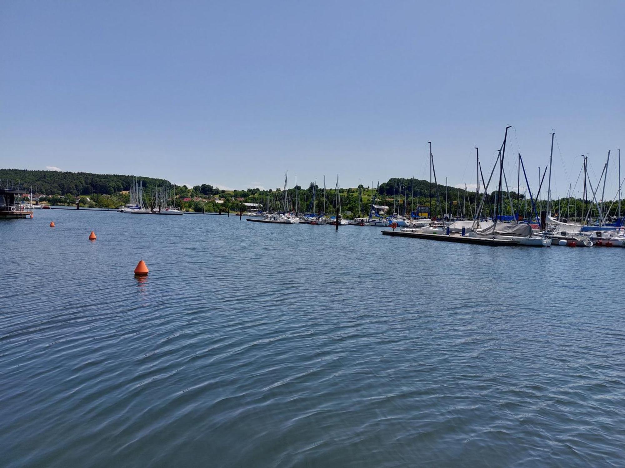 Ferienwohnung Brombachsee Ankerplatz Mit Sauna Bei Juliane Und Klaus 플라인펠트 외부 사진